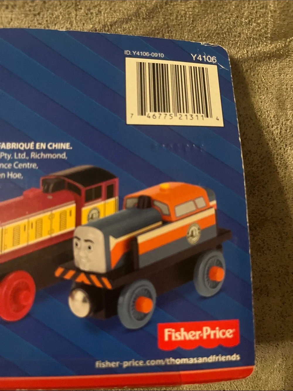 NIP Thomas & Friends Wooden Railway Den & Dart 2-Pack Fisher Price Train Set